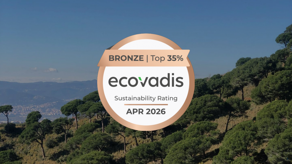 Clasificación de sostenibilidad Ecovadis abril 2026